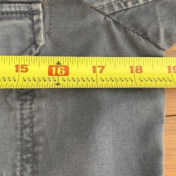 ❤️Last Chance American Eagle Outfitters 100% cotton utility zip up jacket sizeXS - Picture 10 of 11